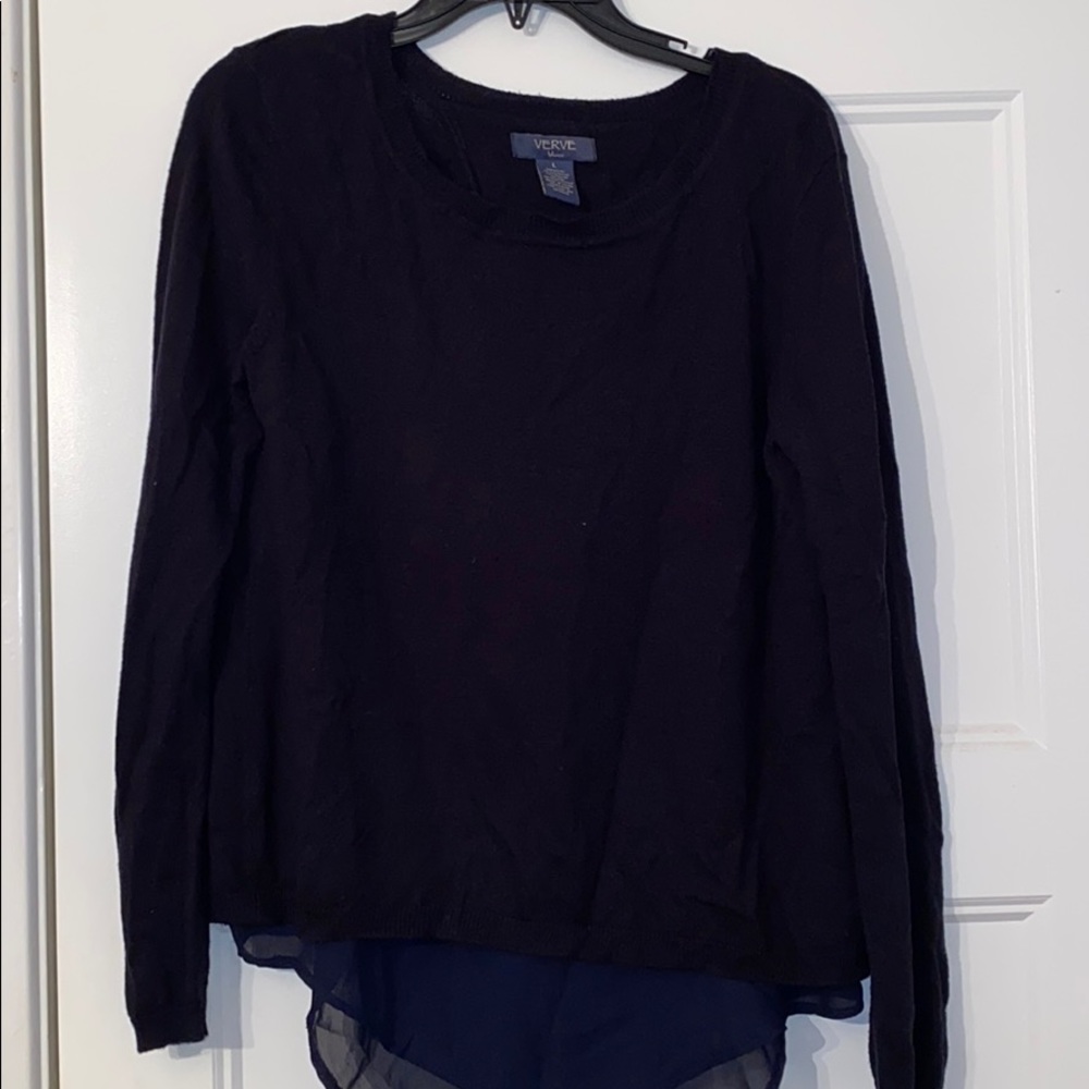 Butterfly back sweater